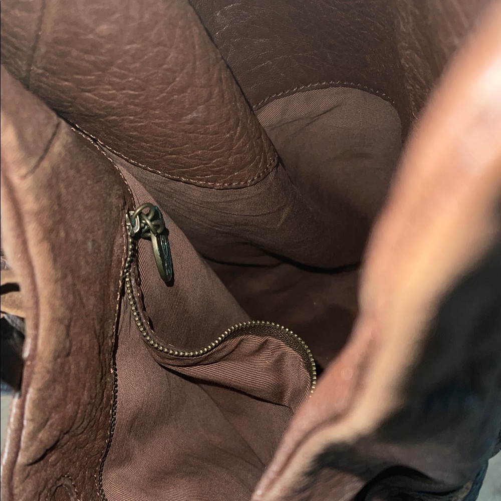 Romygold Brown Slasher Slouchy Hobo Shoulder Bag - Picture 8 of 10